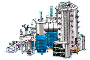 真空鍍膜機裝置調試進程中的該若何檢漏